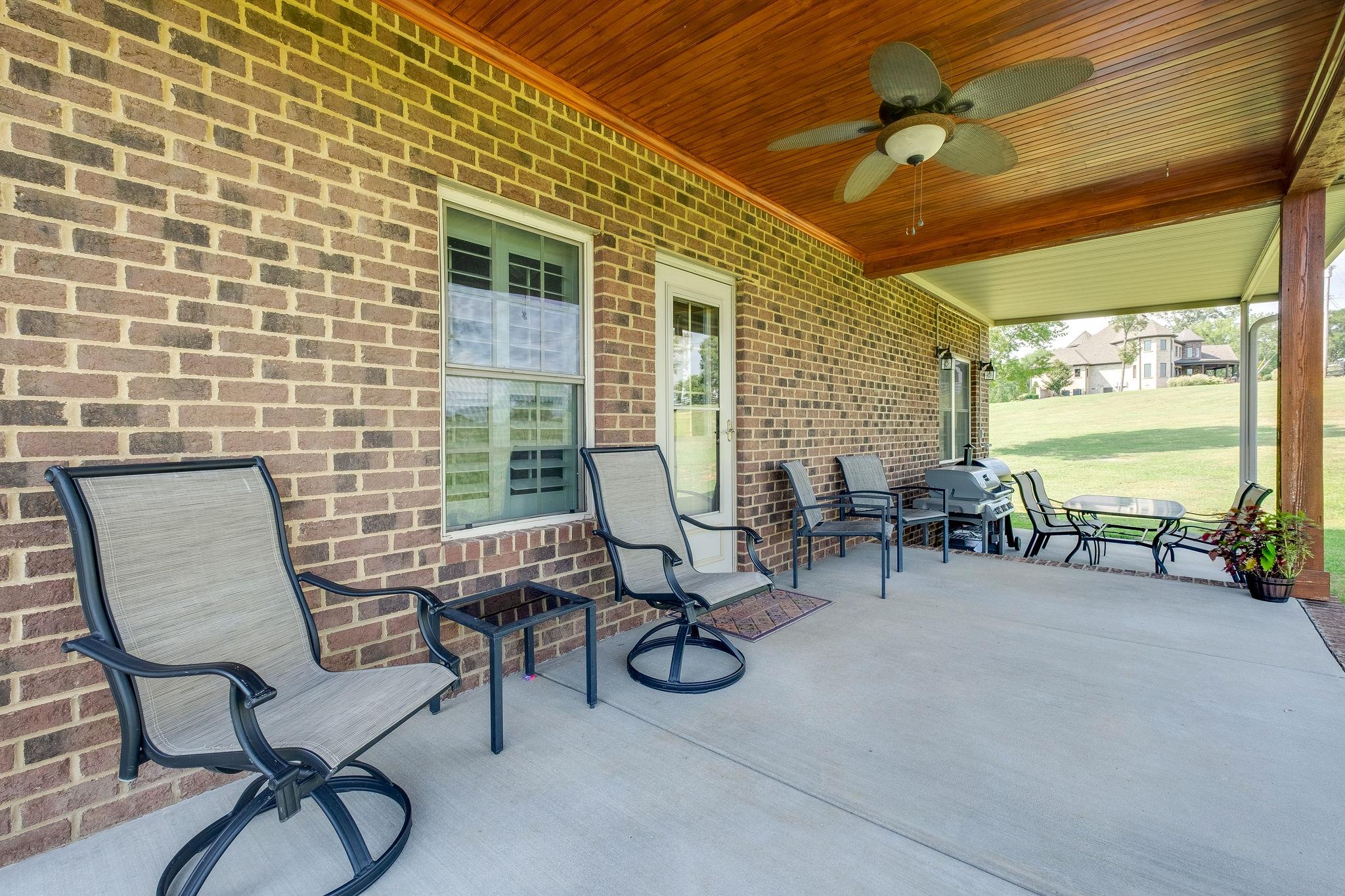 4110 Central Valley Road Murfreesboro, TN 37129 - Photo 23 of 30 Outdoor patio space perfect for grilling and enjoying the beautiful country sunrises.