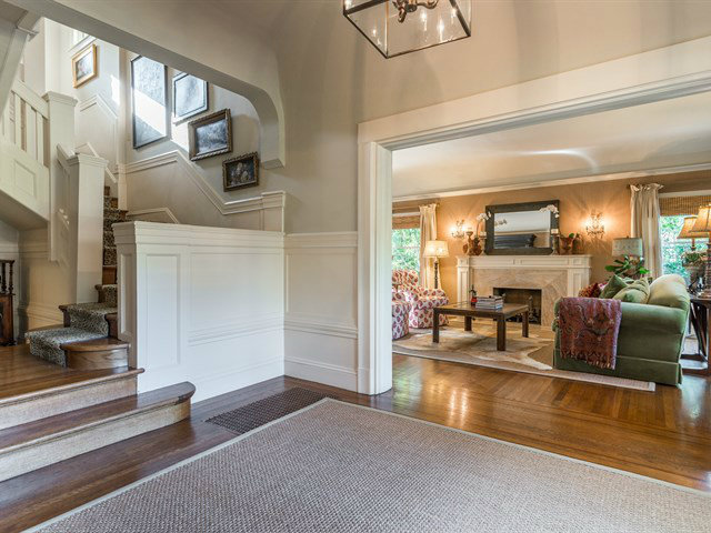 224 Warren Road San Mateo, CA 94402 - Photo 2 of 25 a living room with furniture and a fireplace