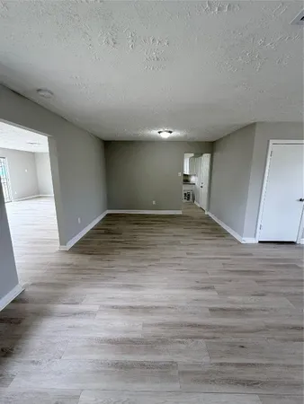 a view of empty room