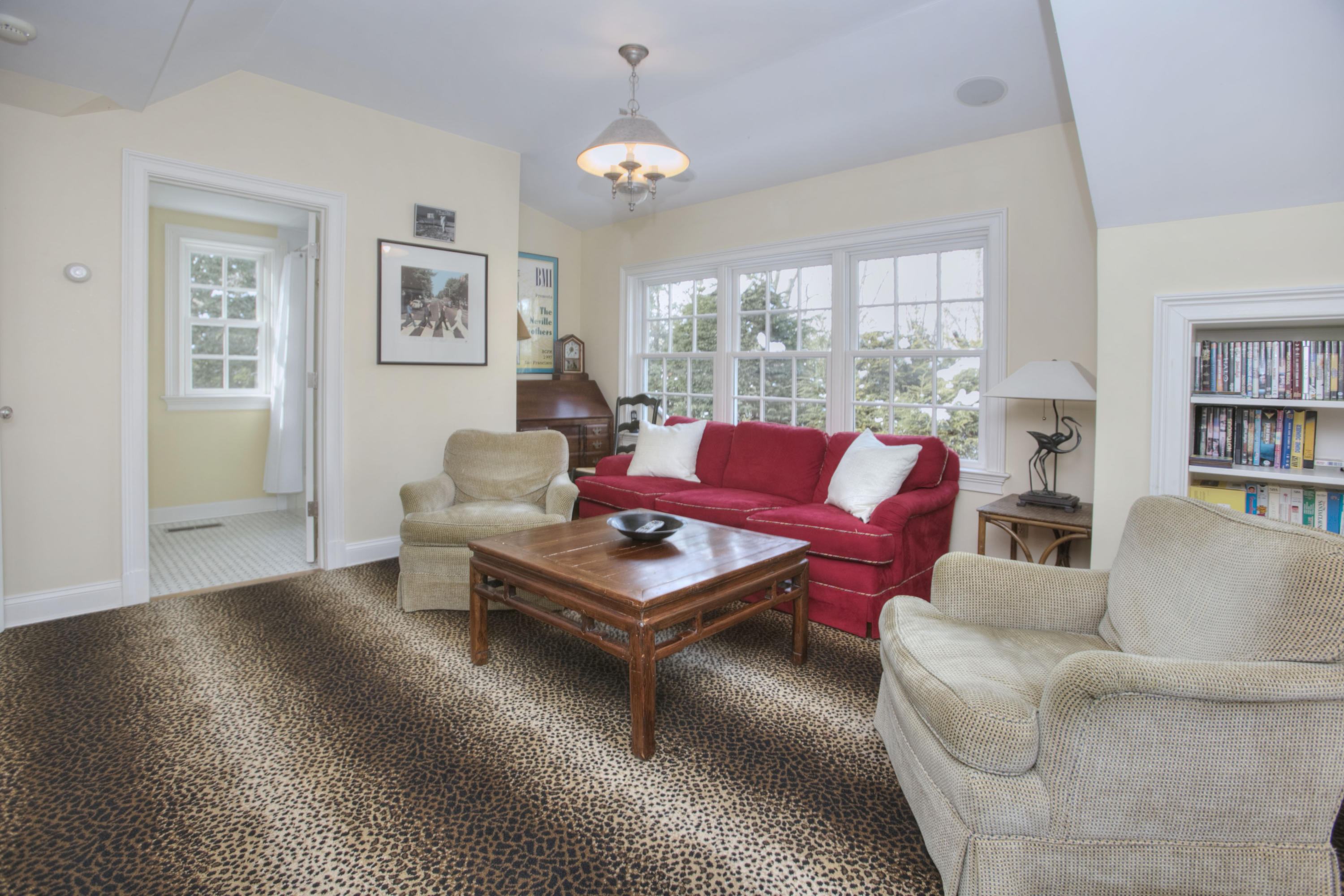 9 Seagate Road Darien, CT 06820 - Photo 24 of 32 a living room with furniture and a large window