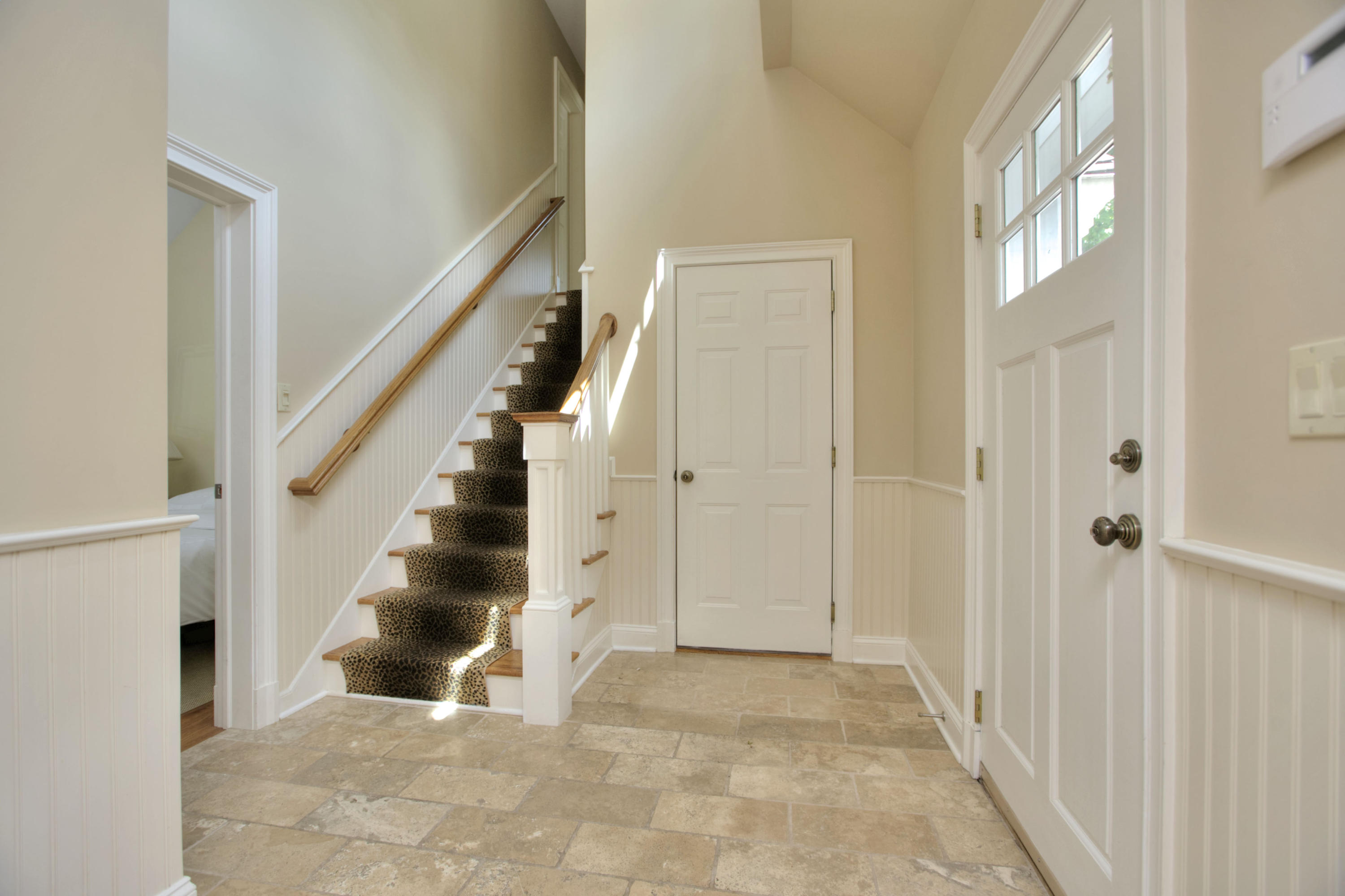 9 Seagate Road Darien, CT 06820 - Photo 28 of 32 a view of entryway and hall with wooden floor