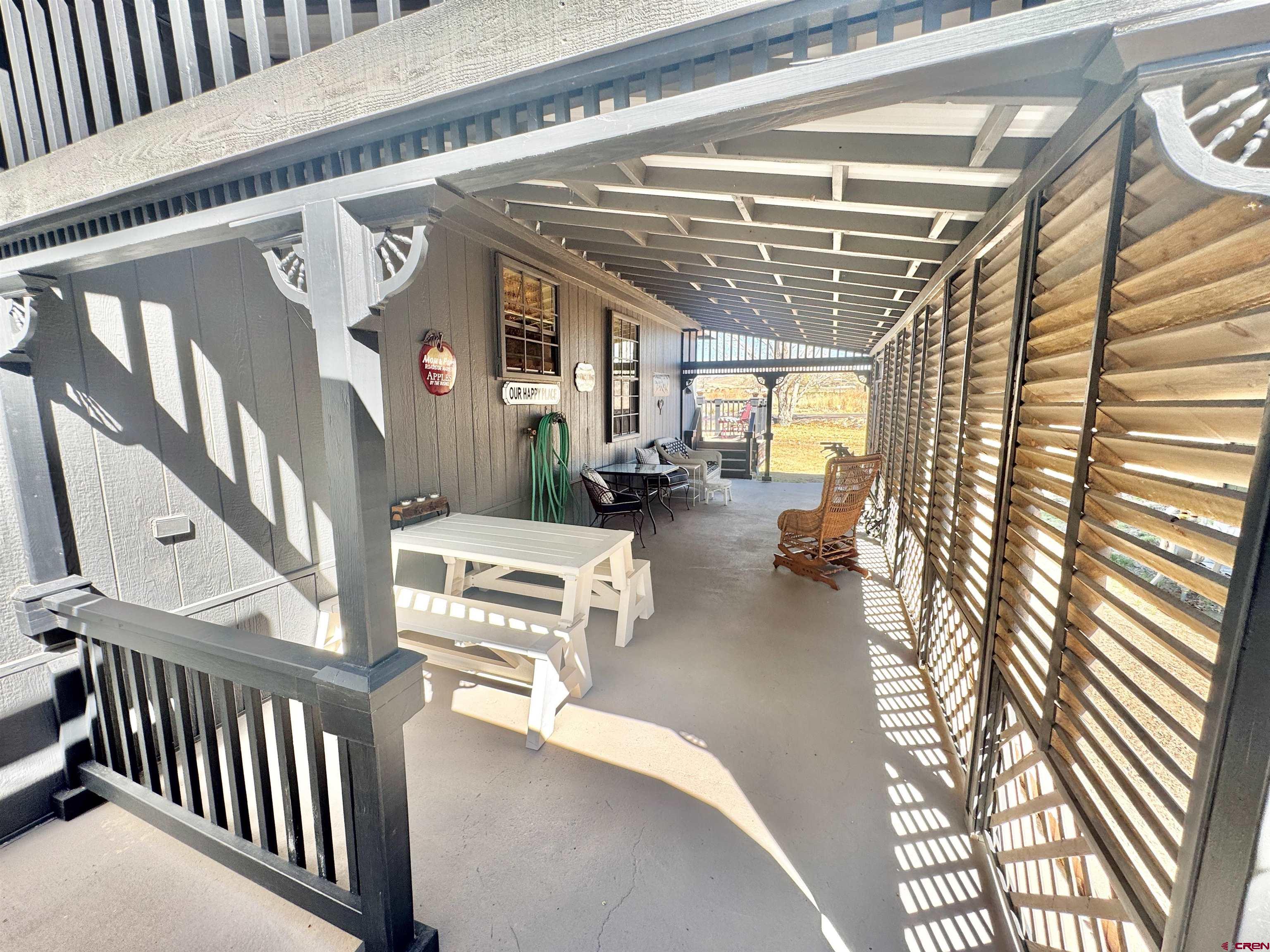 20020 Kenosha Road Austin, CO 81410 - Photo 33 of 40 a view of entryway and hall with wooden floor