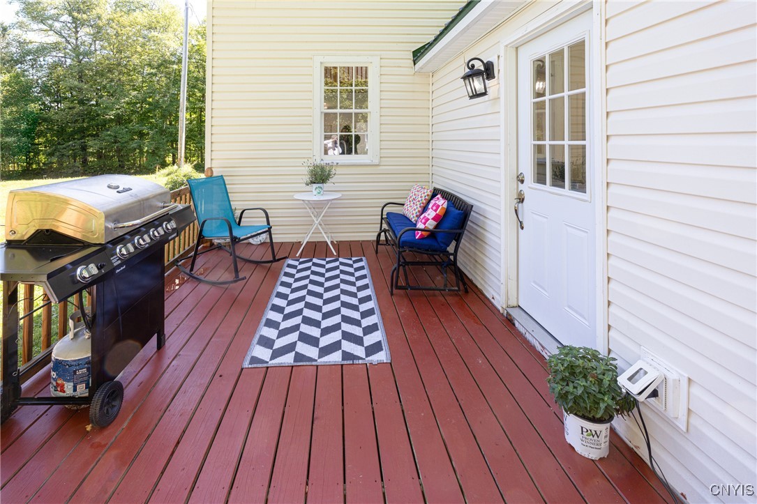 3781 County Rte 17 Williamstown, NY 13493 - Photo 28 of 48 Lovely Deck Overlooking Private Yard and Pool