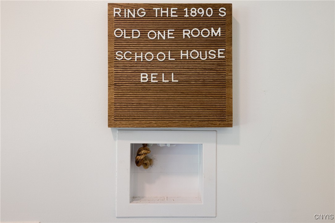3781 County Rte 17 Williamstown, NY 13493 - Photo 29 of 48 Pull the Rope to Ring the Original School Bell