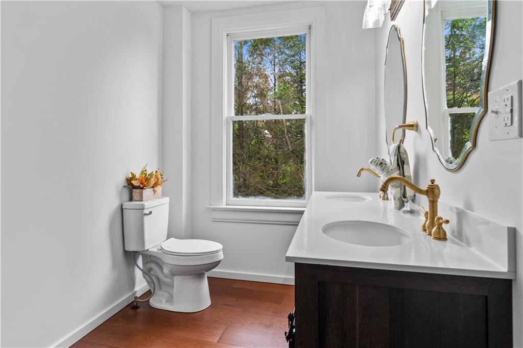 650 Hood School Road Indiana, PA 15701 - Photo 33 of 47 a bathroom with a sink toilet and a window