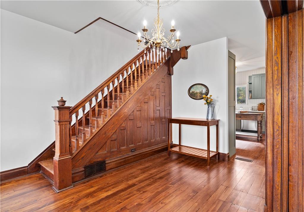650 Hood School Road Indiana, PA 15701 - Photo 7 of 47 a view of an entryway with wooden floor