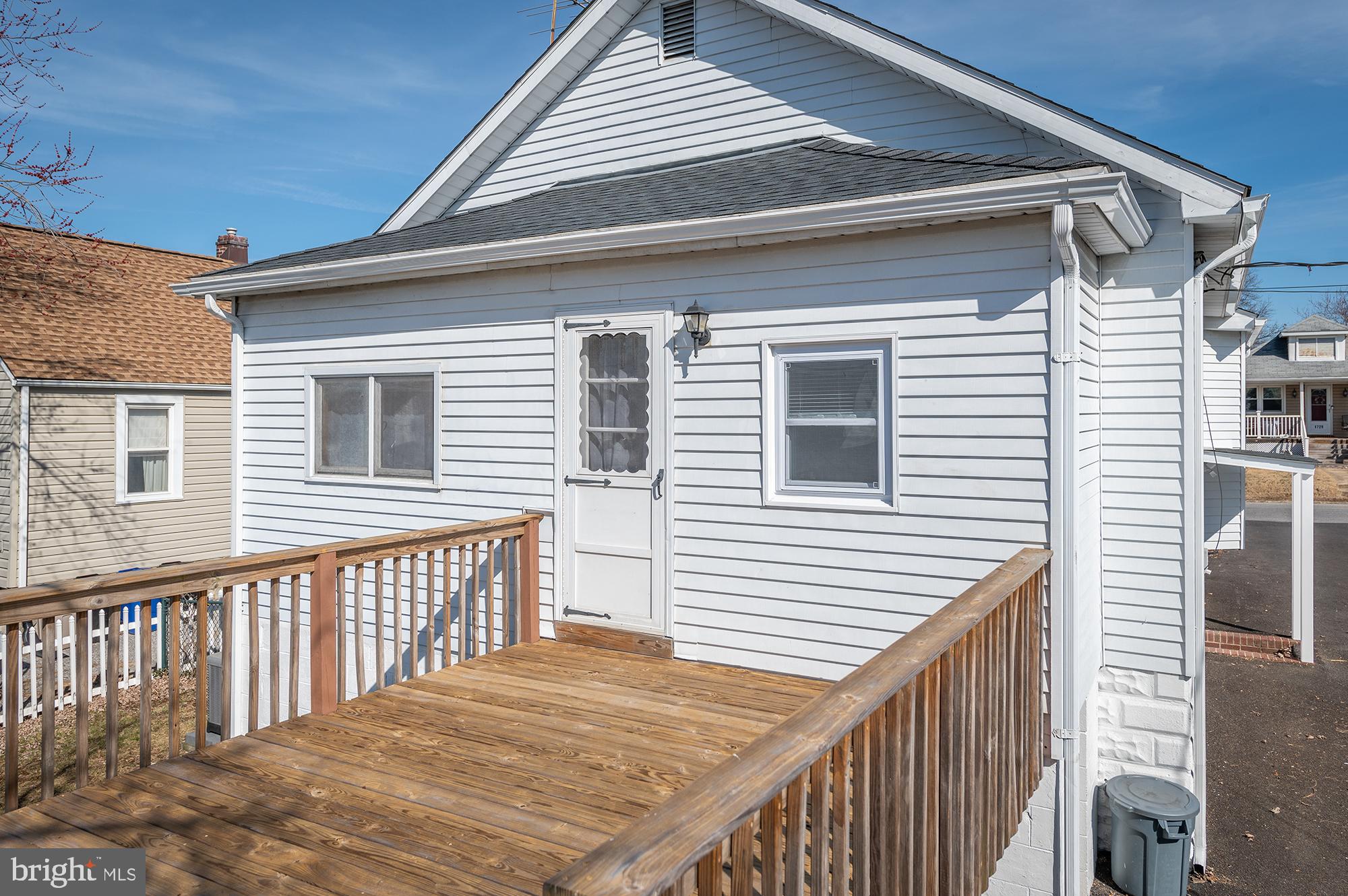 1726 Leslie Road Dundalk, MD 21222 - Photo 25 of 28 a view of a house with wooden deck