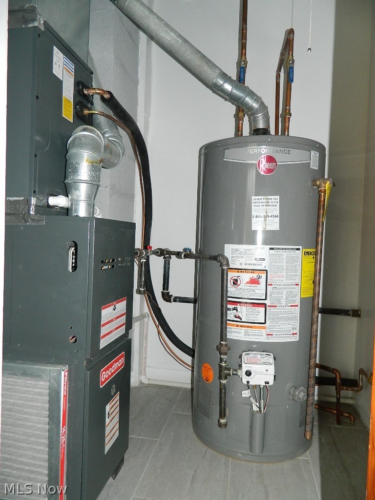 8675 Wilson Mills Road Chesterland, OH 44026 - Photo 19 of 23 Mechanical Room off the Family Room with Ceramic Flooring!