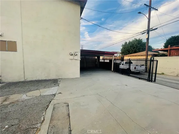 a view of a street