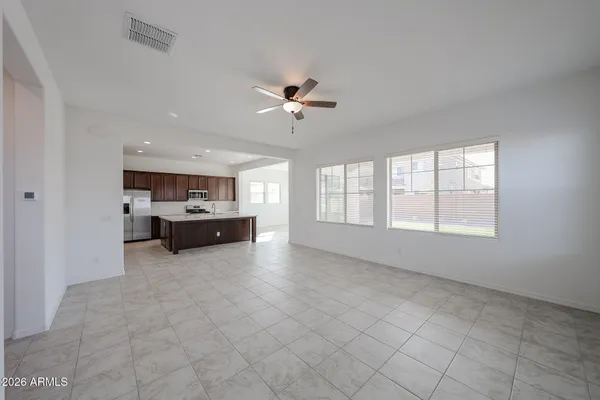a view of kitchen and window