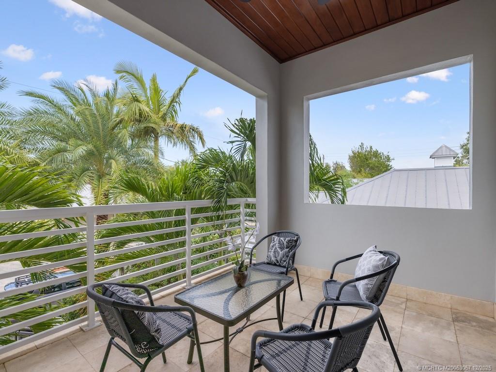 417 Southwest Akron Avenue Stuart, FL 34994 - Photo 26 of 49 Master bedroom balcony