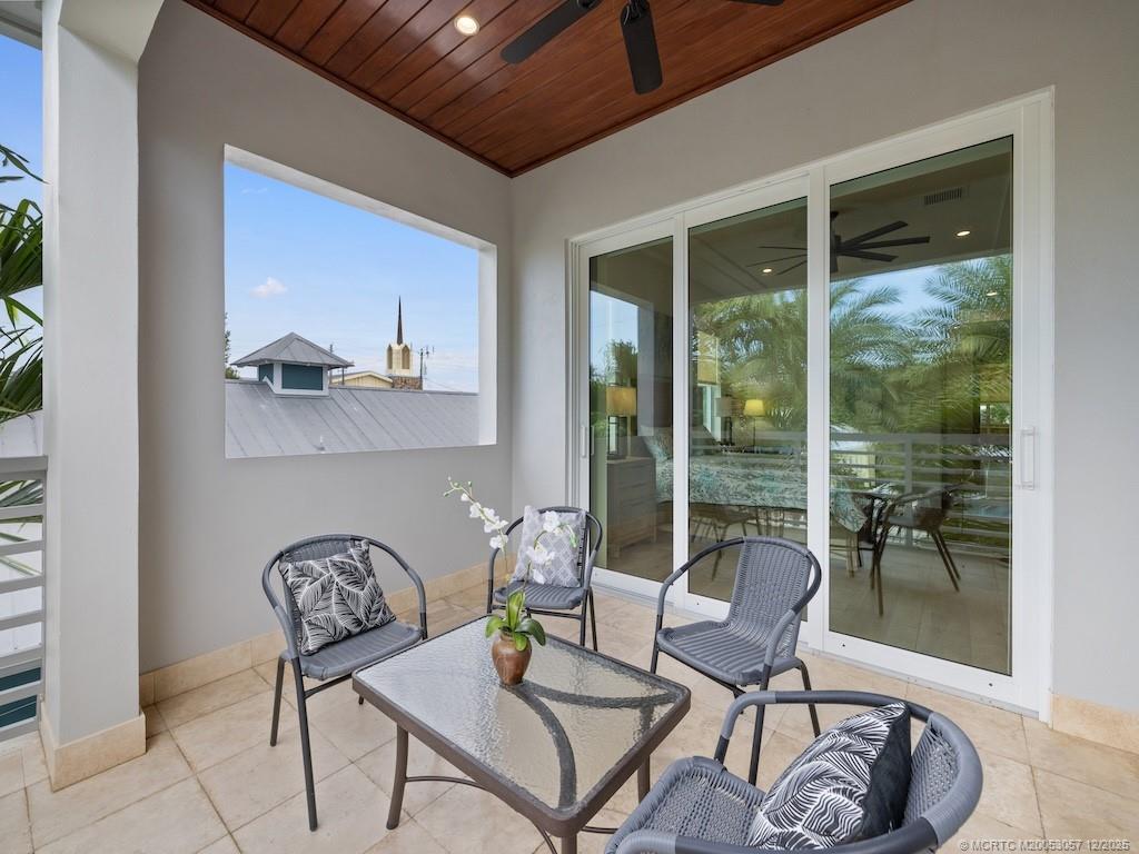 417 Southwest Akron Avenue Stuart, FL 34994 - Photo 27 of 49 Master bedroom balcony