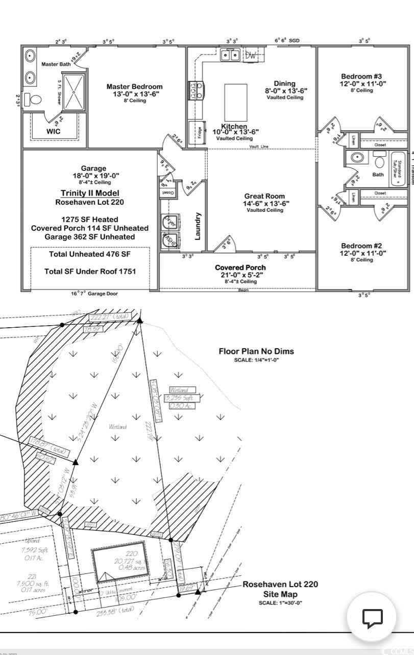 1517 Ackerrose Drive Conway, SC 29527 - Photo 33 of 33 View of home floor plan