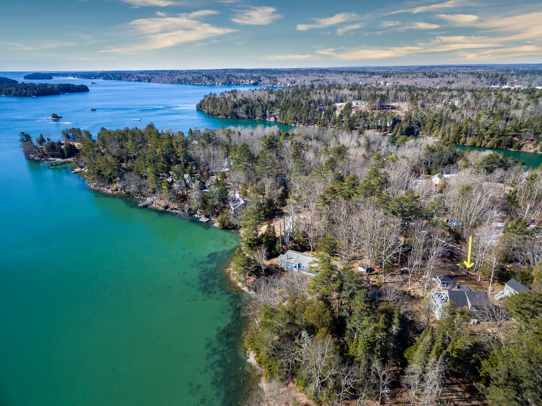 3 Upper Rich Cove Road Harpswell, ME 04079 - Photo 1 of 73 1 Aerial Property w Quahog Bay