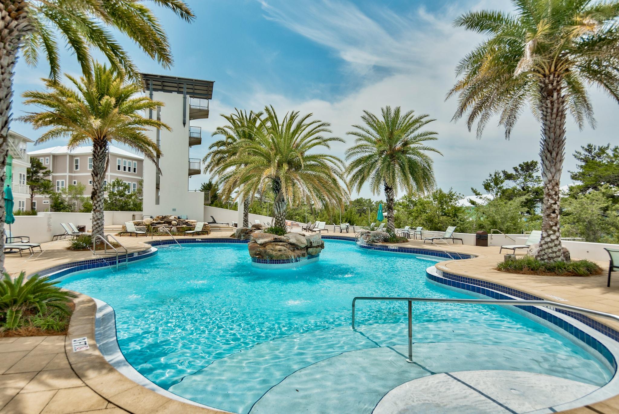 22 Gulfview Way Santa Rosa Beach, FL 32459 - Photo 33 of 40 small_Highland Parks pool and dusk _13