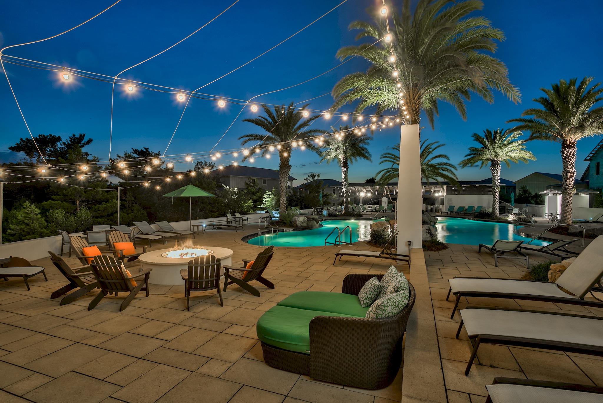 22 Gulfview Way Santa Rosa Beach, FL 32459 - Photo 35 of 40 small_Highland Parks pool and dusk _19
