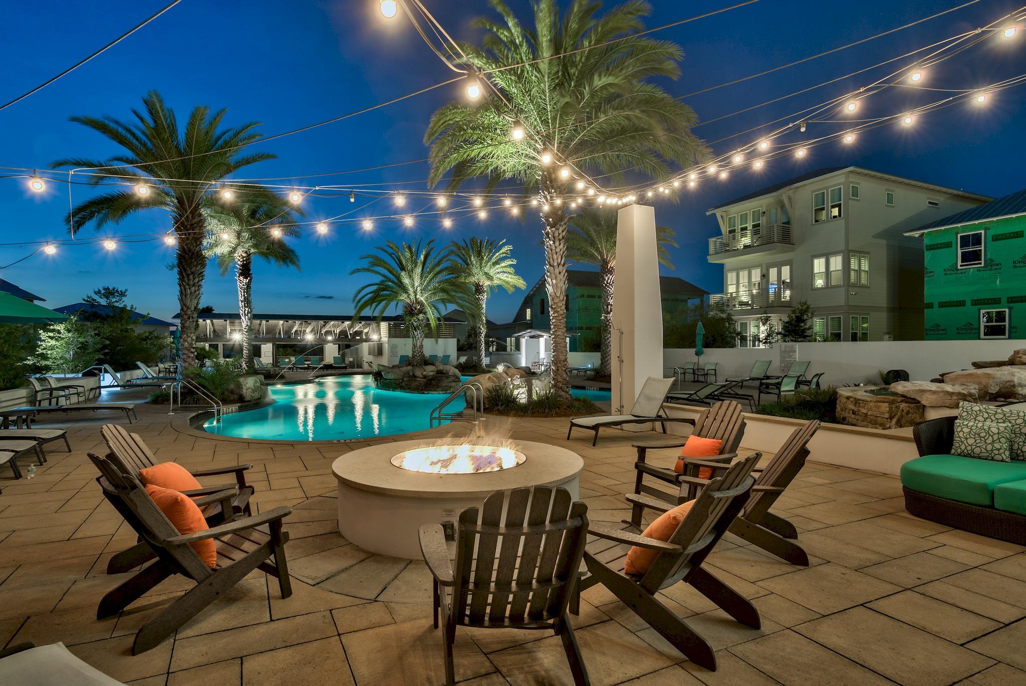 22 Gulfview Way Santa Rosa Beach, FL 32459 - Photo 36 of 40 small_Highland Parks pool and dusk _20