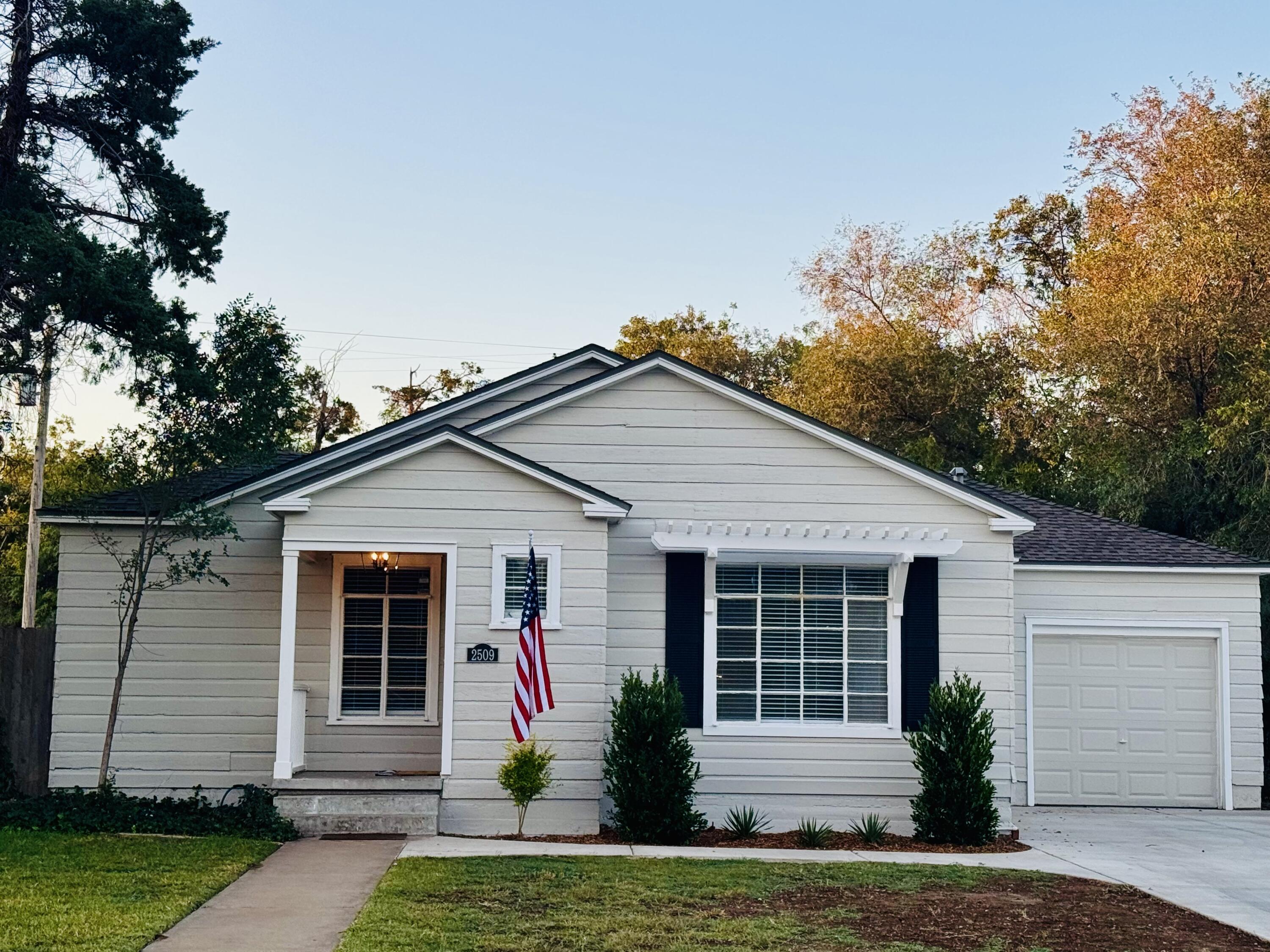 2509 30th Street Lubbock, TX 79410 - Photo 29 of 31 a view of a house with a yard