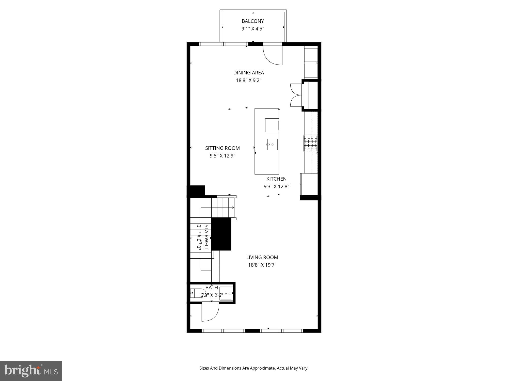 1518 Decatur Street, Unit C Baltimore, MD 21230 - Photo 41 of 42 a picture of a floor plan