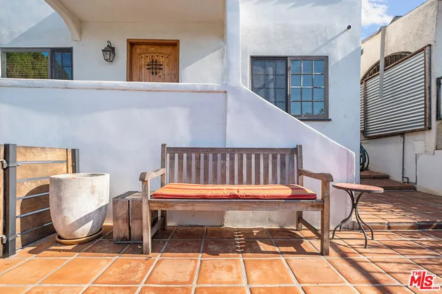 a chair and a table in a room