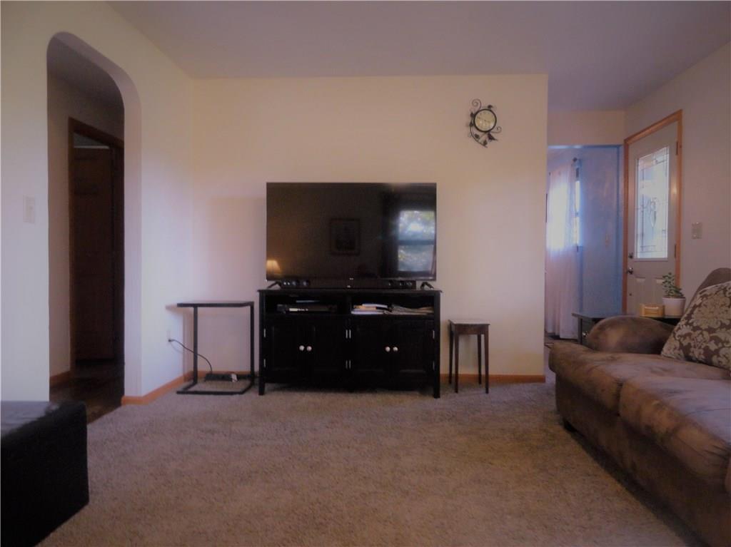 226 Oak Road Pittsburgh, PA 15239 - Photo 5 of 25 The opposite view of the Living Room with Main Entry shown on the right (Dining Room and Kitchen beyond) and the Rear Hallway to the left also leading to the Dining Room and Kitchen PLUS three bedrooms and a full bath!