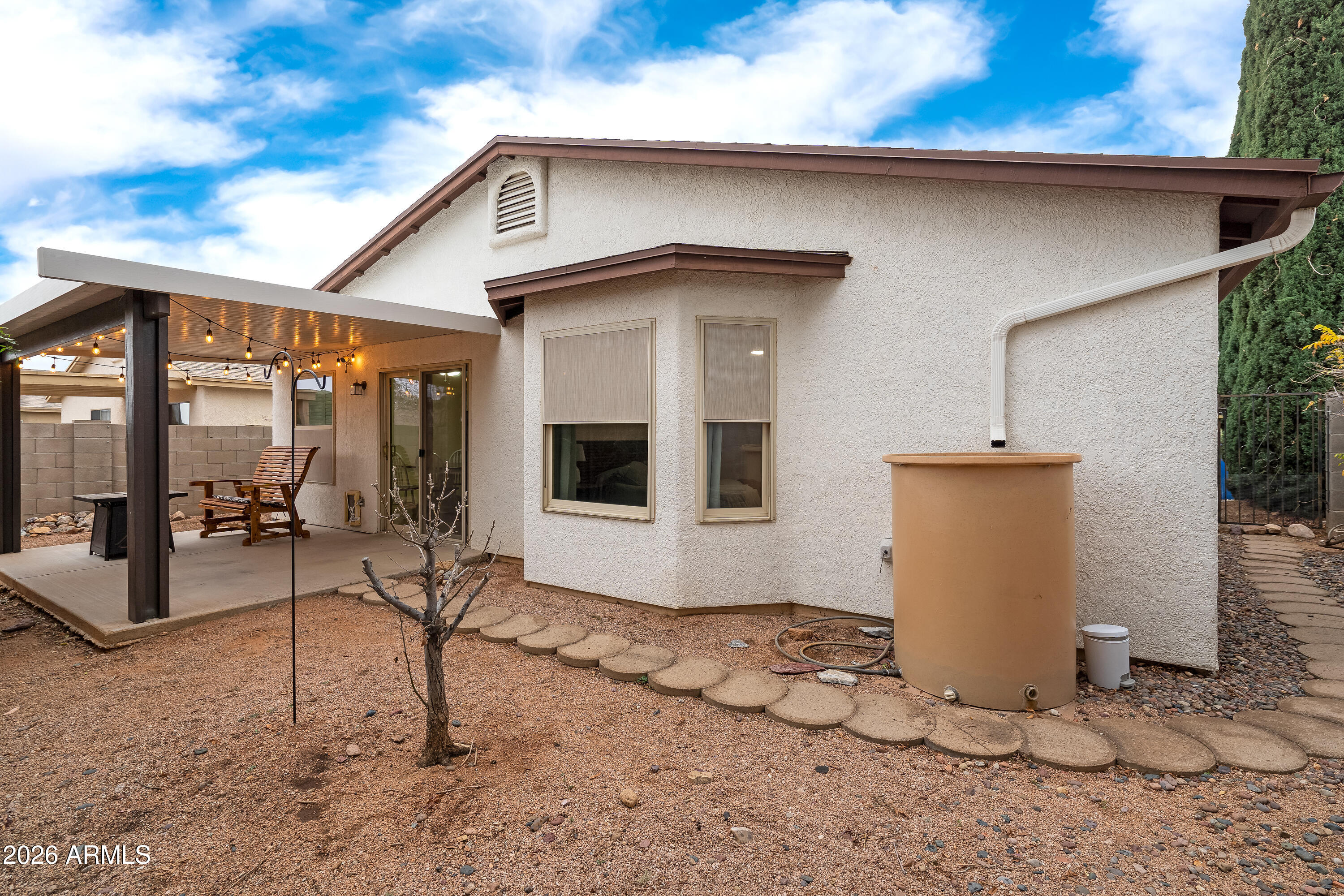 4591 Territorial Loop Sierra Vista, AZ 85635 - Photo 26 of 27 a view of a patio with table and chairs