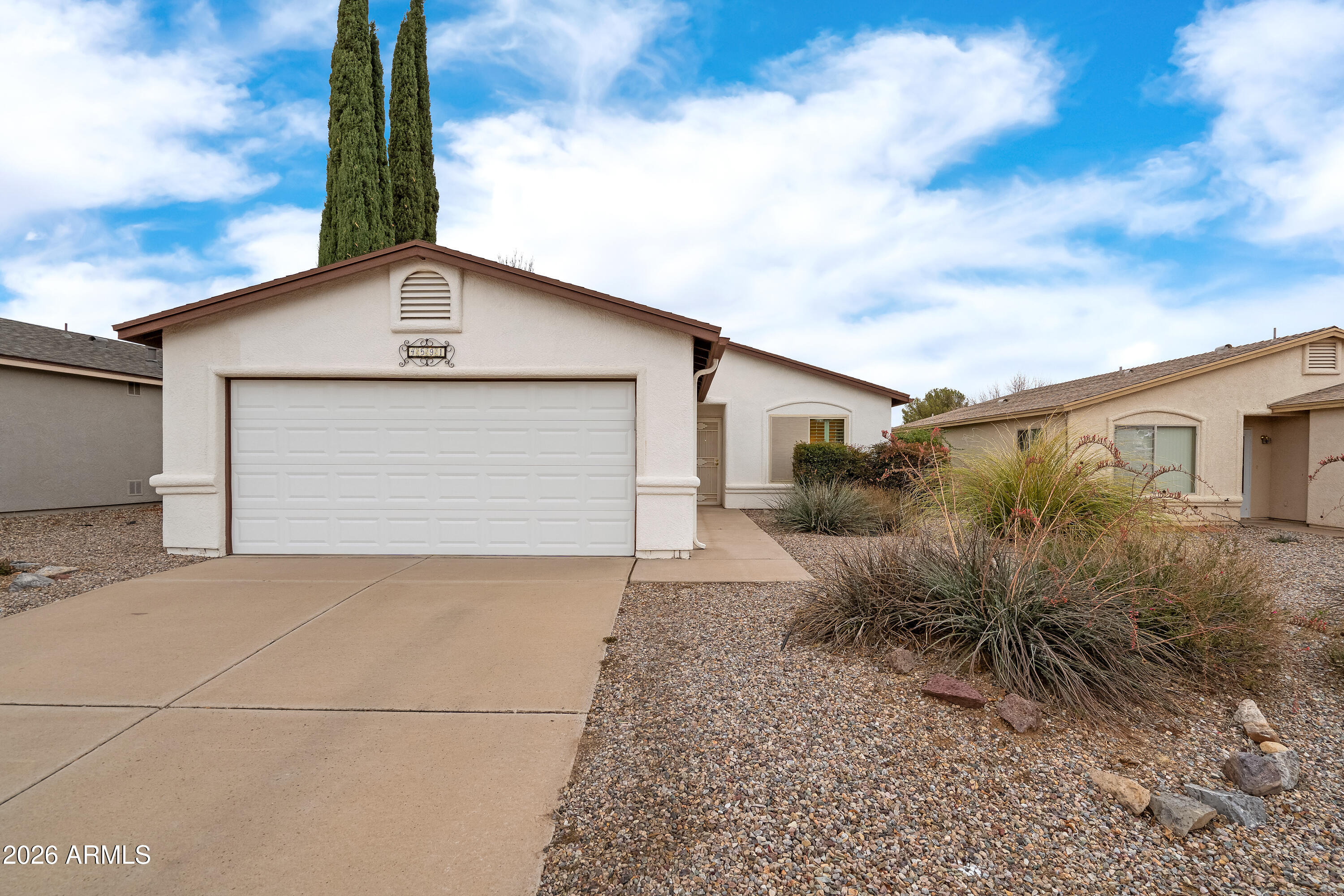 4591 Territorial Loop Sierra Vista, AZ 85635 - Photo 3 of 27 a view of a house with backyard