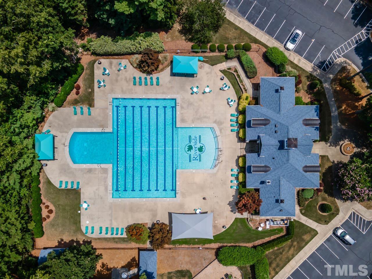 5906 Big Nance Drive Raleigh, NC 27616 - Photo 36 of 40 an aerial view of residential houses with outdoor space