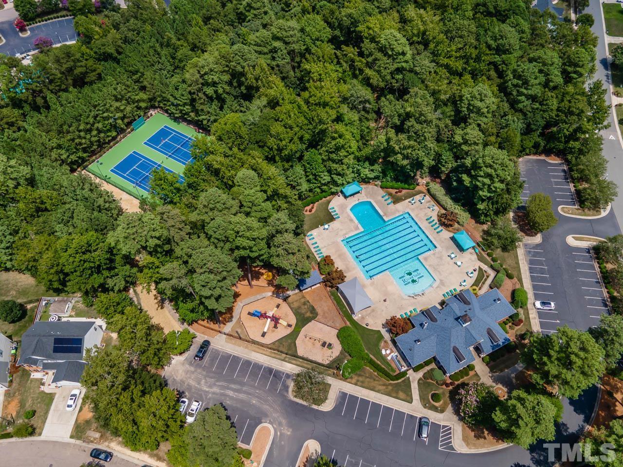 5906 Big Nance Drive Raleigh, NC 27616 - Photo 38 of 40 an aerial view of a house