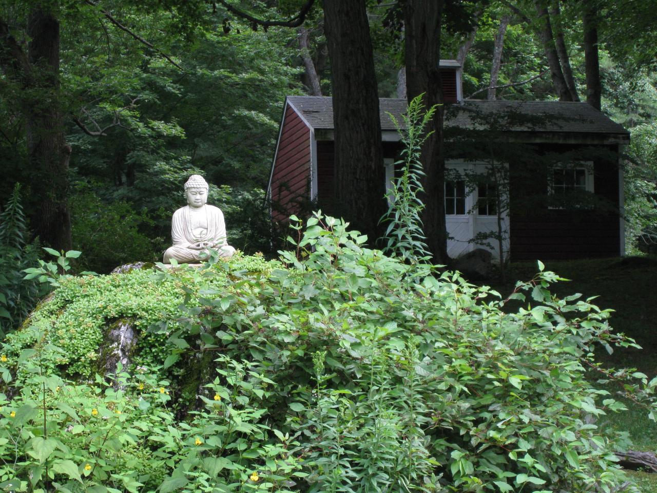 115 West Center Road West Stockbridge, MA 01266 - Photo 13 of 19 a view of a house with potted plants and large trees