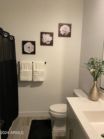 a bathroom with a toilet and a sink