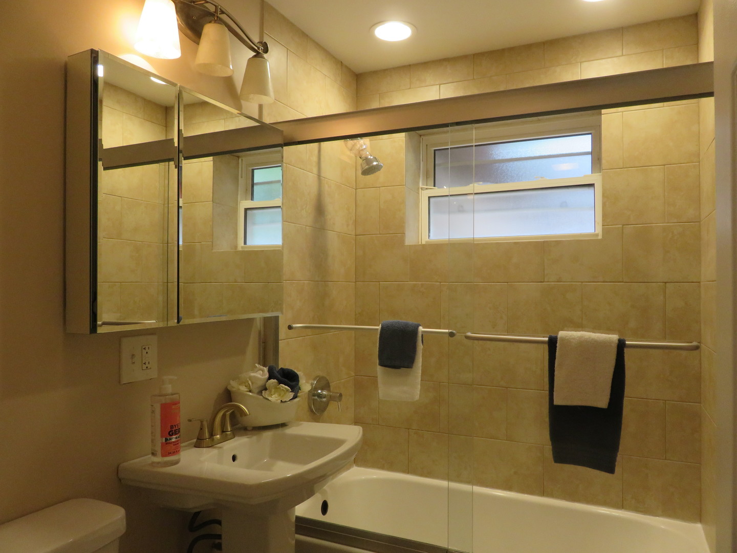 2441 Hawthorne Road Homewood, IL 60430 - Photo 14 of 23 a bathroom with a sink and shower