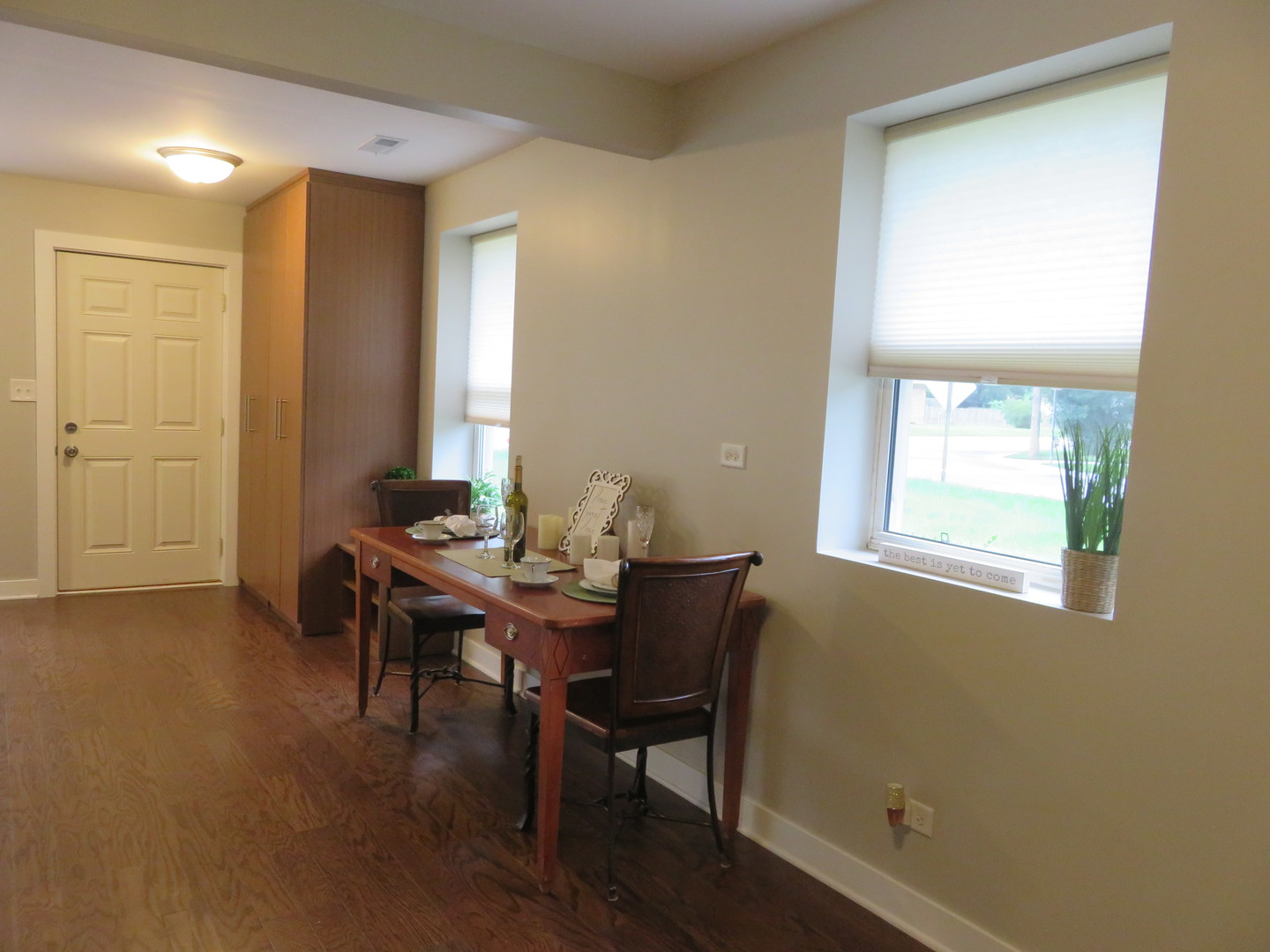 2441 Hawthorne Road Homewood, IL 60430 - Photo 5 of 23 a view of a workspace with furniture and a window