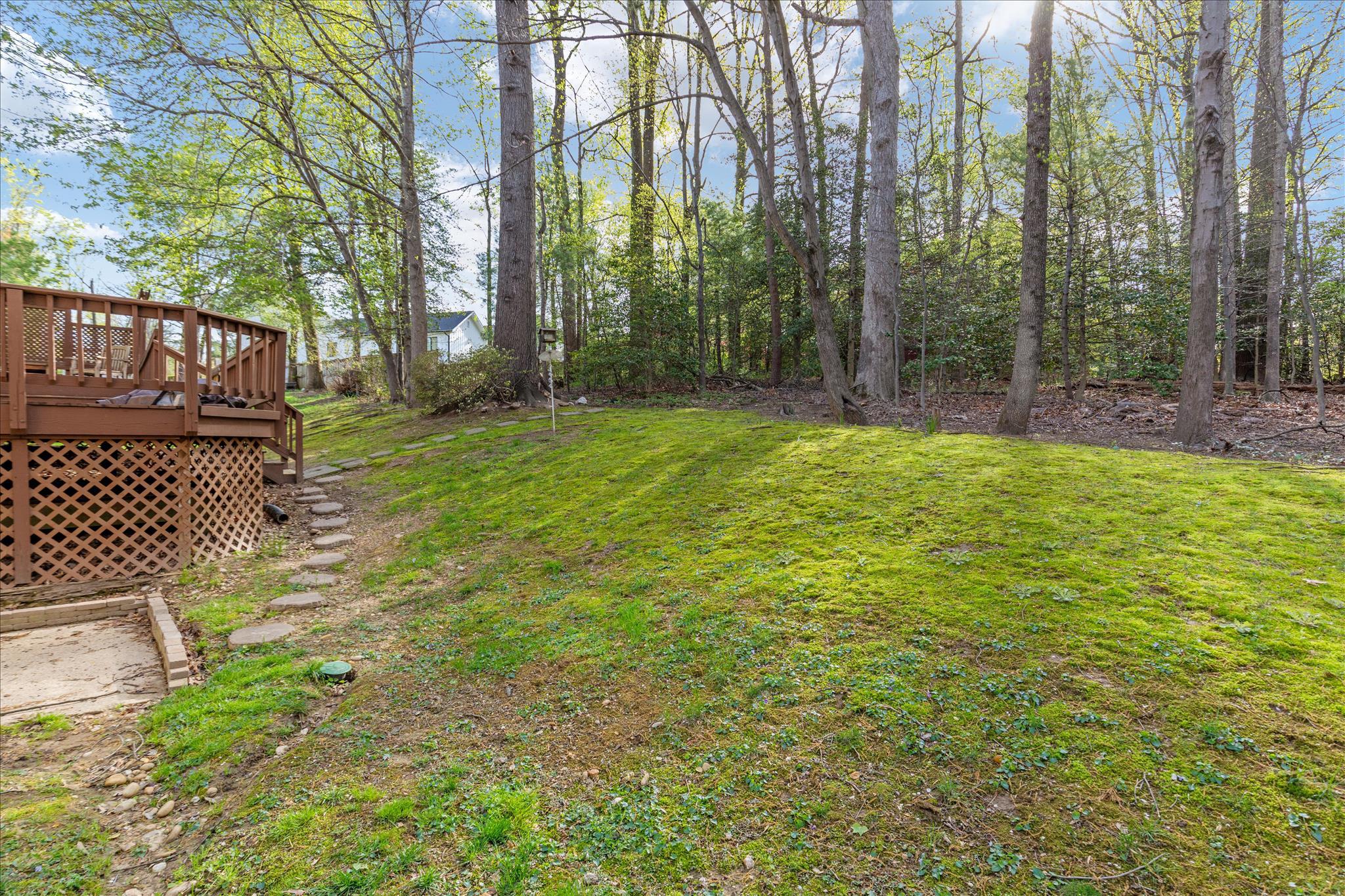 7917 Donegal Lane Springfield, VA 22153 - Photo 47 of 55 Private backyard deck