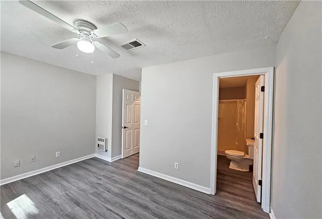 an empty room and wooden floor