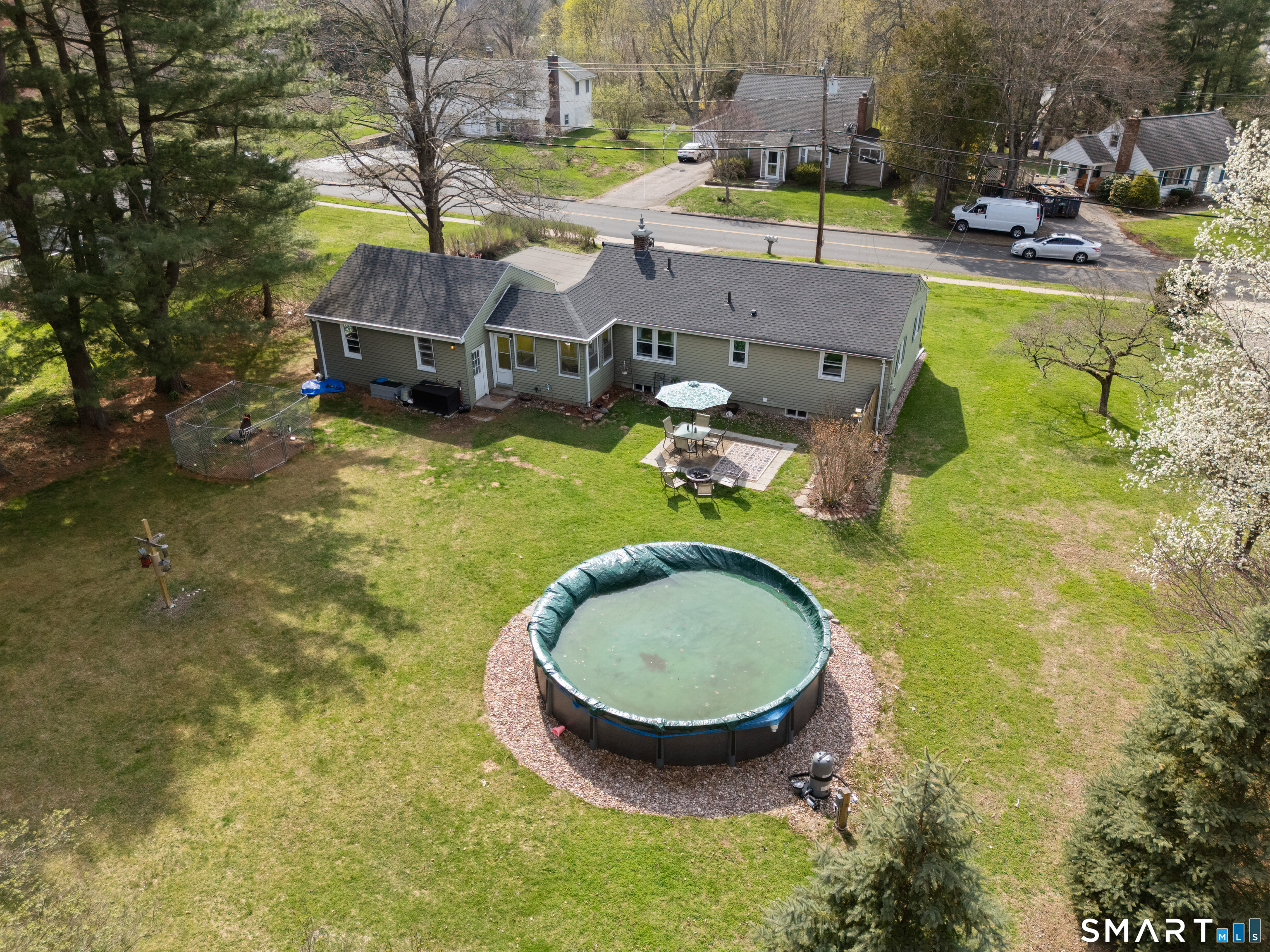 110 Smith Street Middletown, CT 06457 - Photo 29 of 29 a view of a swimming pool with a yard