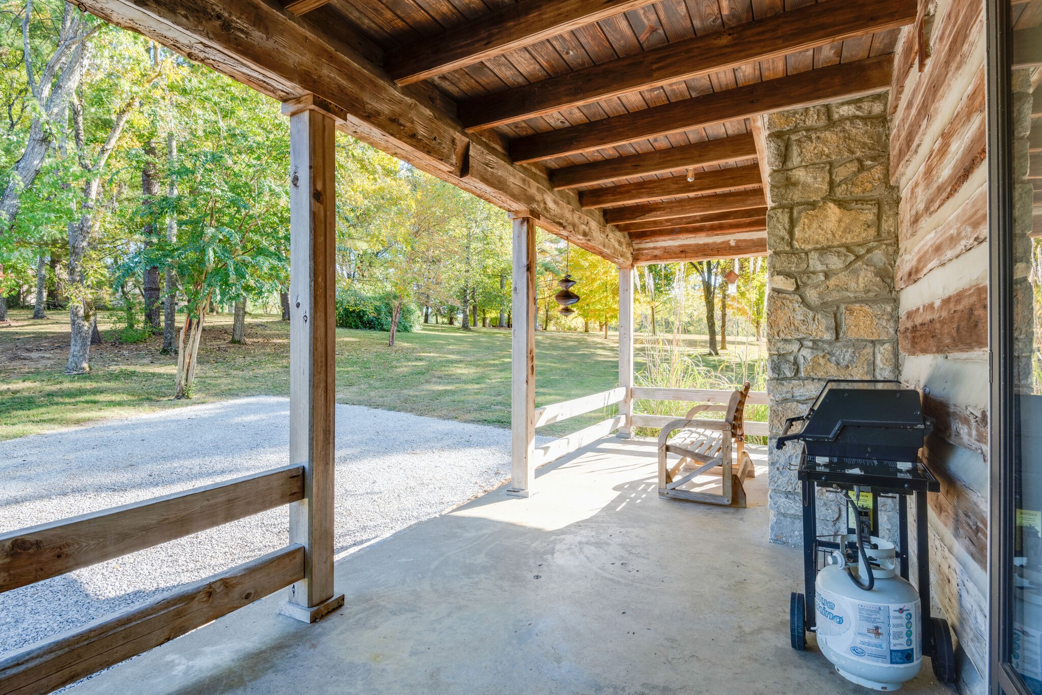3093 Ivey Point Road Goodlettsville, TN 37072 - Photo 33 of 40 a view of a porch with furniture and backyard