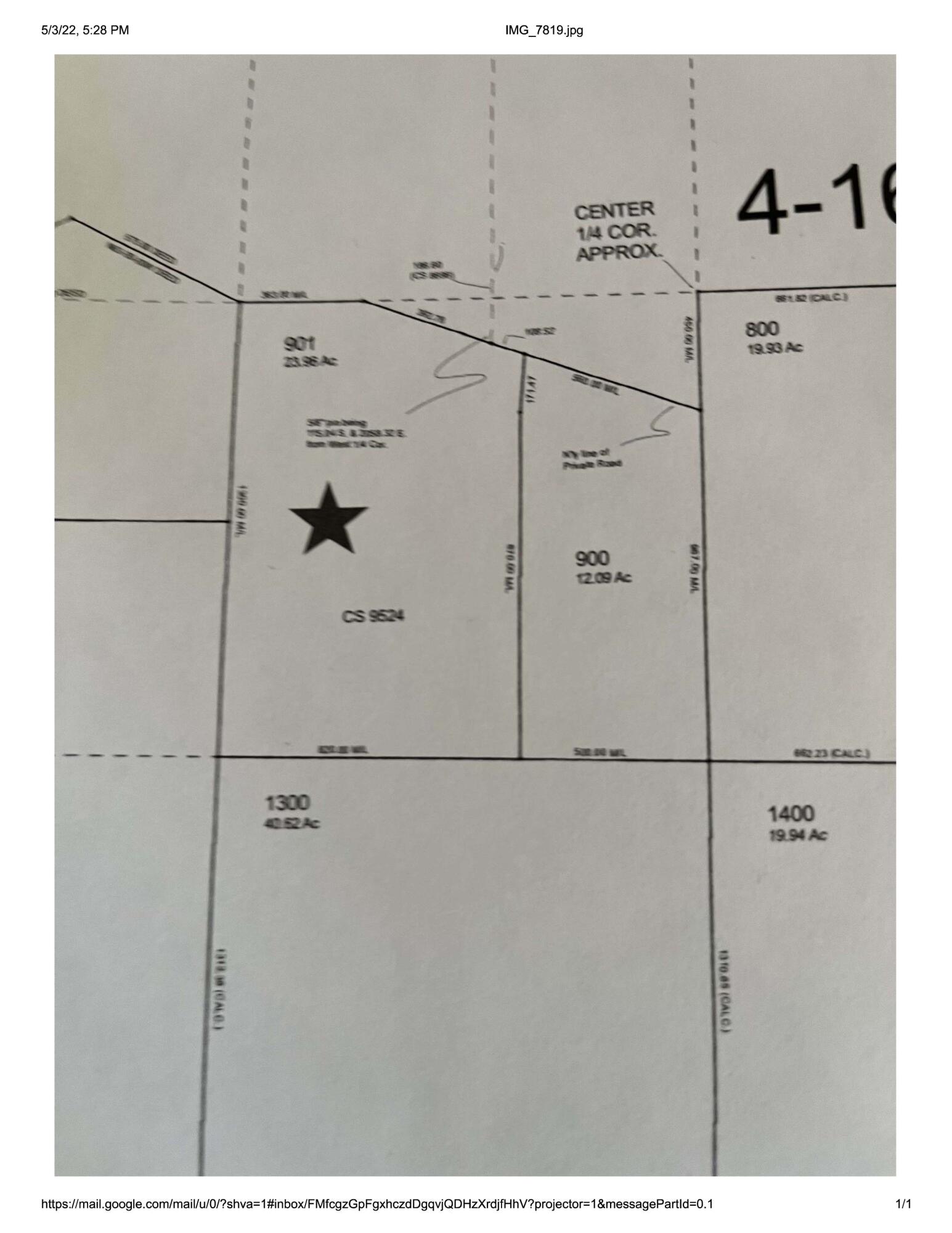 3142 Anderson Creek Road Talent, OR 97540 - Photo 45 of 46 3142 Anderson map copy