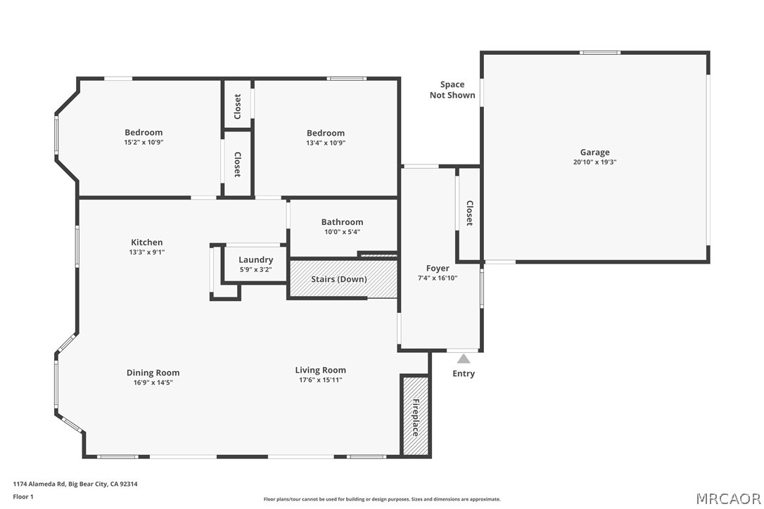 1174 Alameda Road Big Bear City, CA 92314 - Photo 40 of 42 First Floor