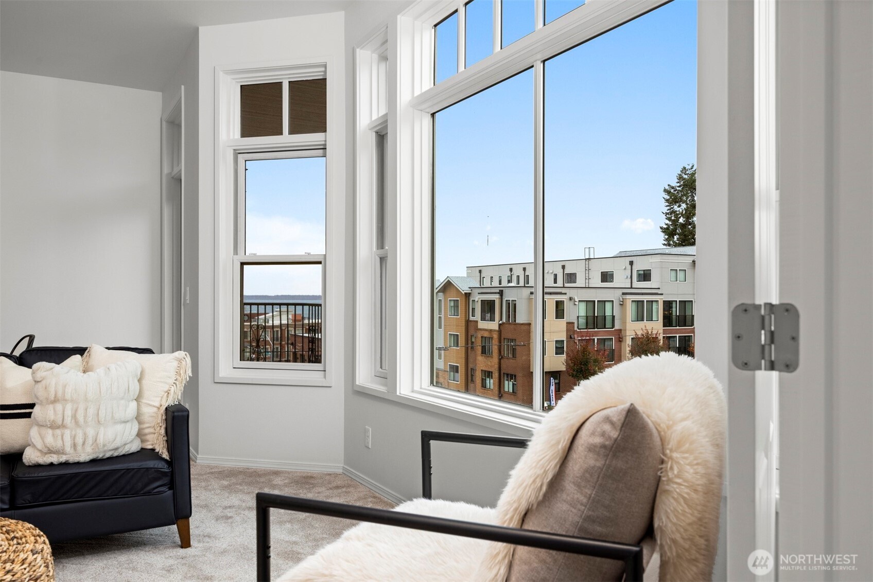 1201 13th Street, Unit 301 Bellingham, WA 98225 - Photo 20 of 38 a view of living room with furniture and large window