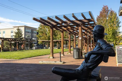 a view of a house with sitting area