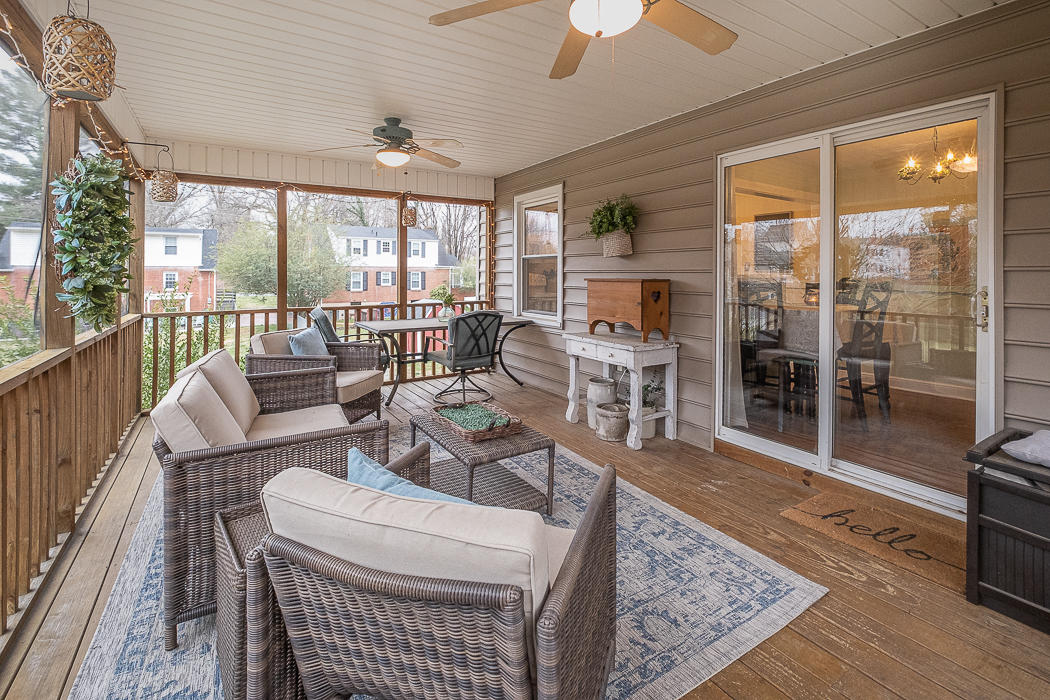 14 Hawthorn Road Salem, VA 24153 - Photo 19 of 42 Screened Porch
