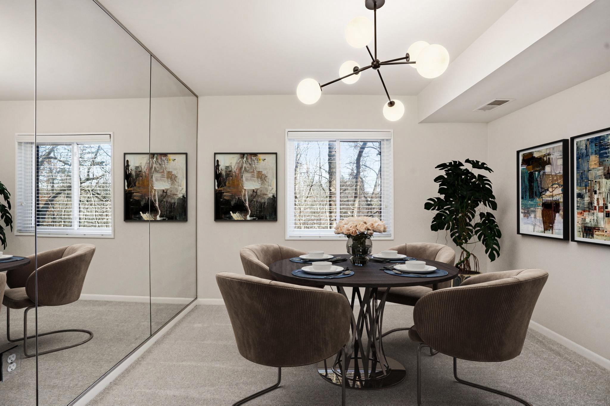 1552 Northgate Square, Unit 12B Reston, VA 20190 - Photo 8 of 29 Formal dining space