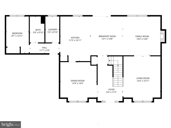a picture of a floor plan
