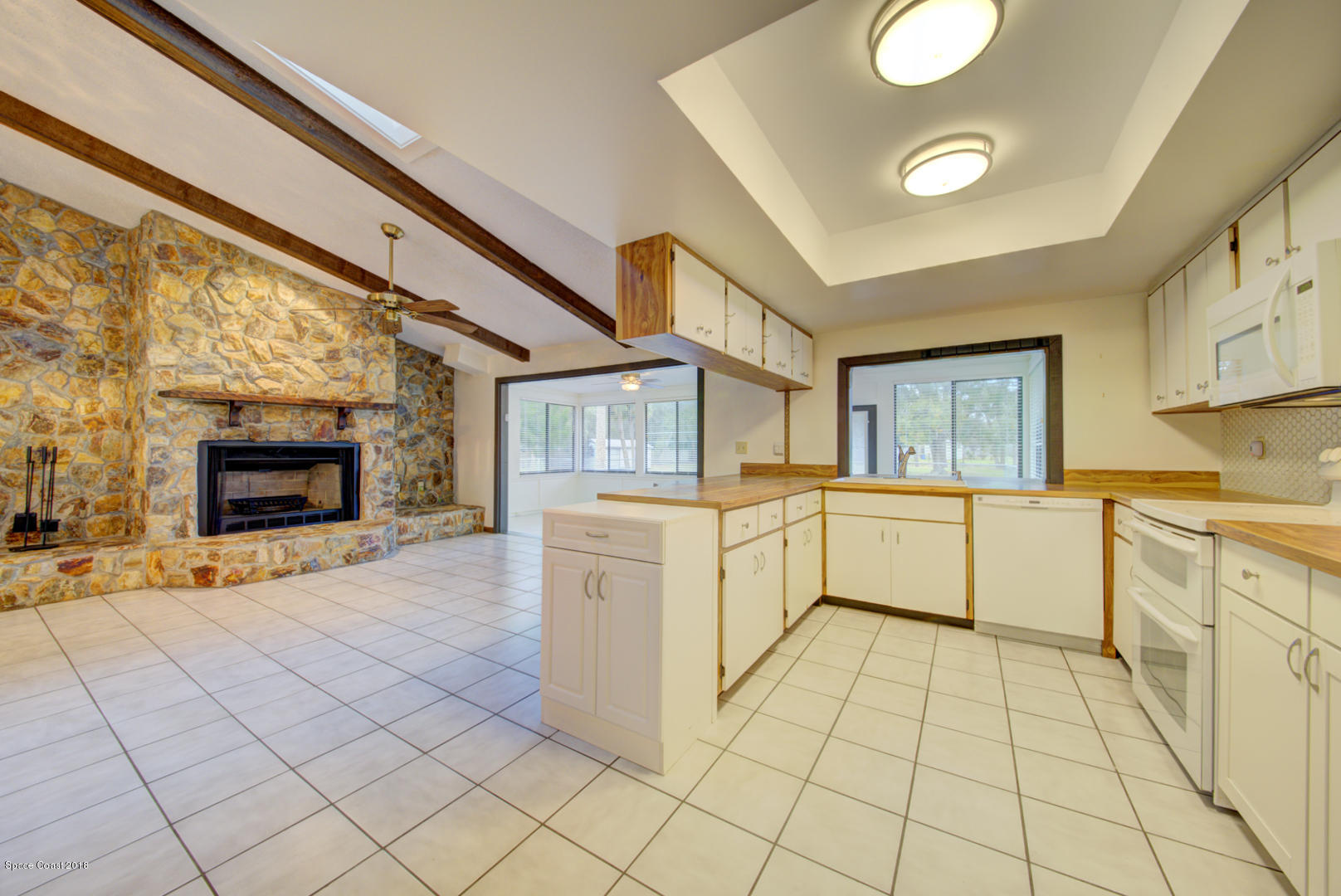 4660 Rector Road Cocoa, FL 32926 - Photo 2 of 56 kitchen open to family room