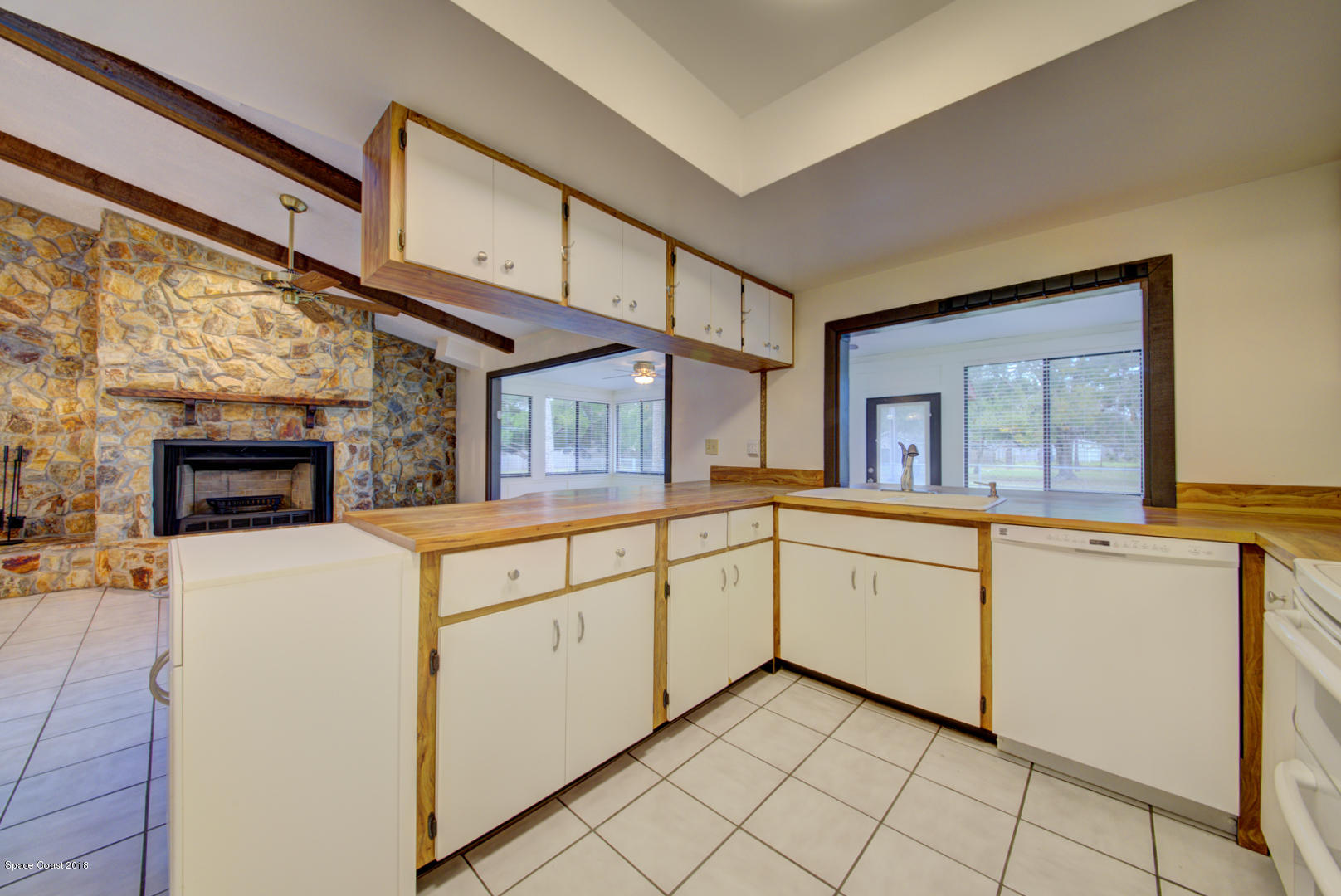 4660 Rector Road Cocoa, FL 32926 - Photo 32 of 56 kitchen with tile floor