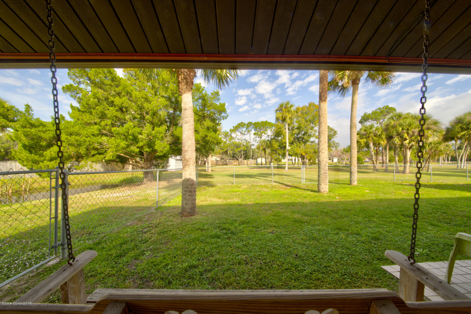 4660 Rector Road Cocoa, FL 32926 - Photo 50 of 56 view from porch swing