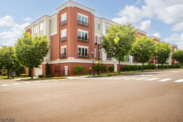 a front view of a building