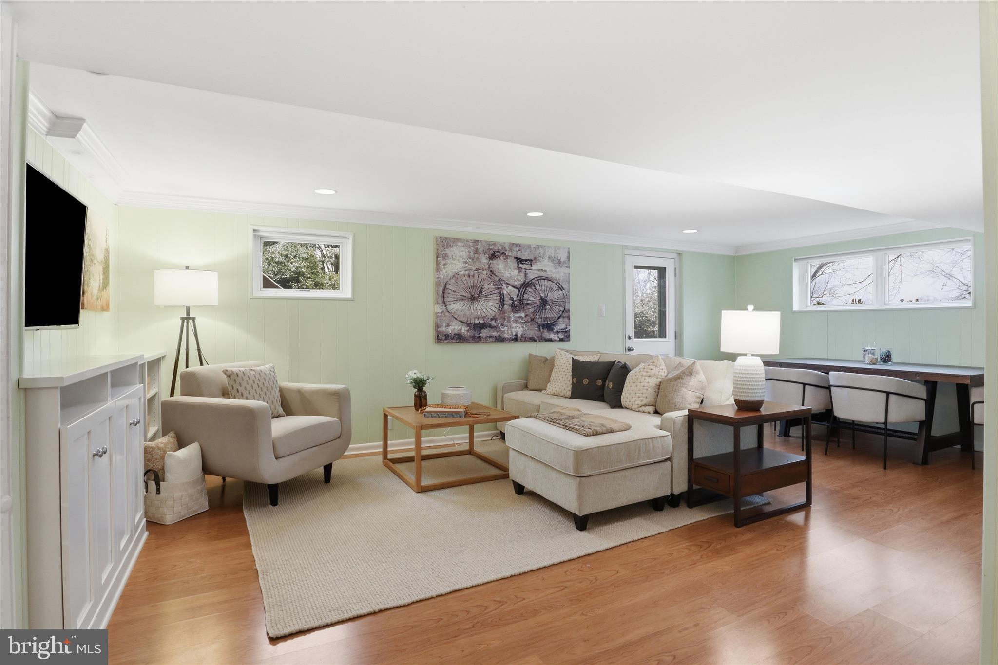 7921 Ellet Road Springfield, VA 22151 - Photo 21 of 44 LL Recreation Rm with walkout to Backyard