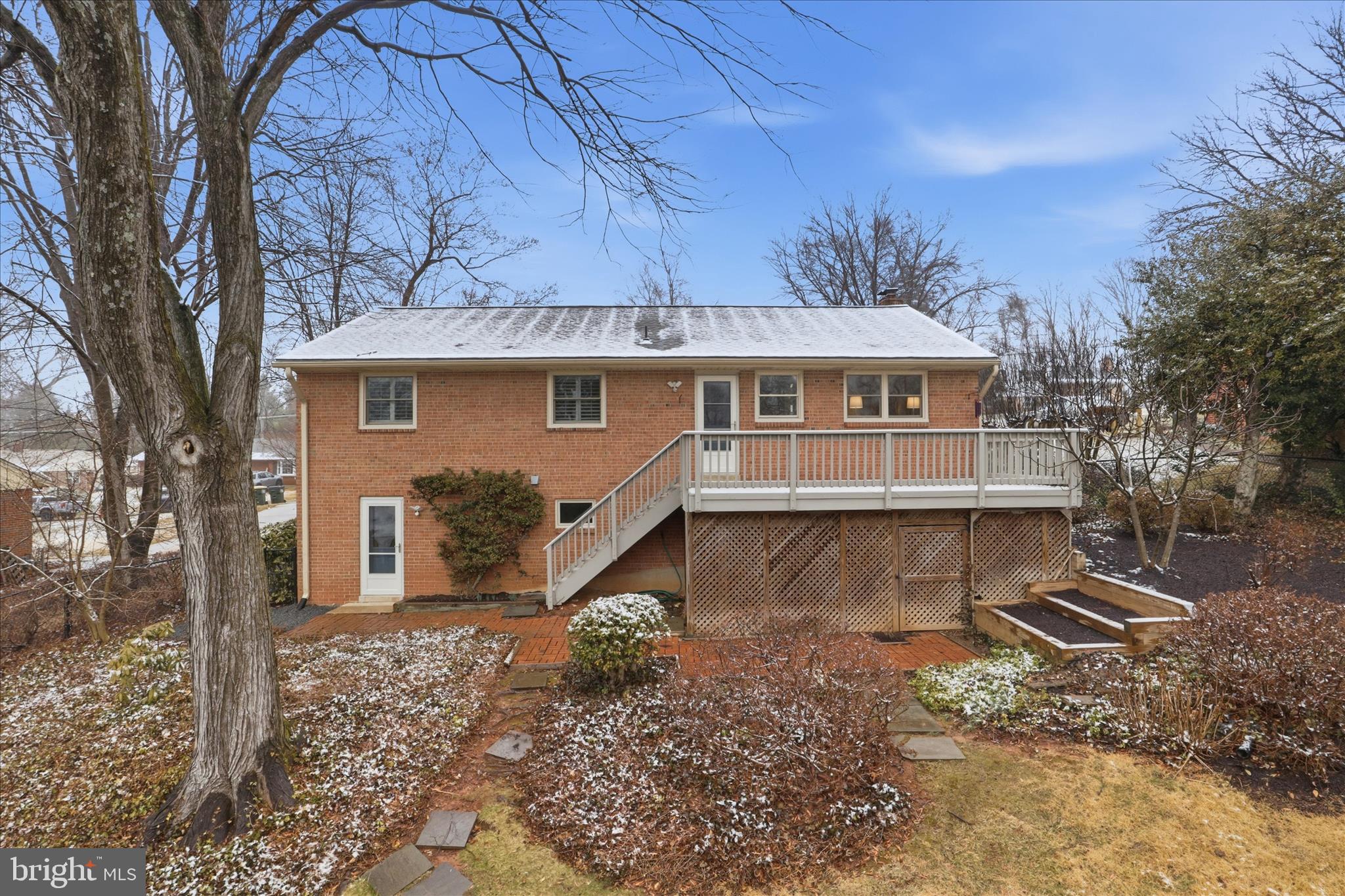 7921 Ellet Road Springfield, VA 22151 - Photo 33 of 44 Fully Fenced Backyard